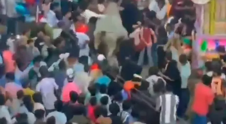 संभल में चेहल्लुम के जुलूस में घुसा सांड, मची अफरा-तफरी, कई घायल